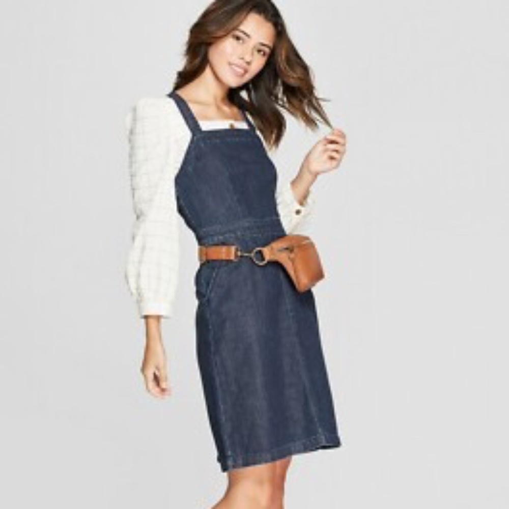 Cute Denim Pinafore